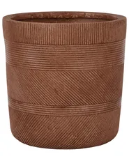 Donica VOULA 36 cm Złoty brąz_871798