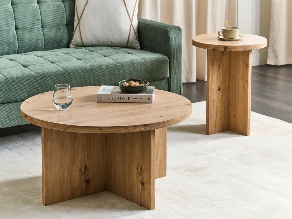 Coffee Table STANTON Light Brown - Main Image