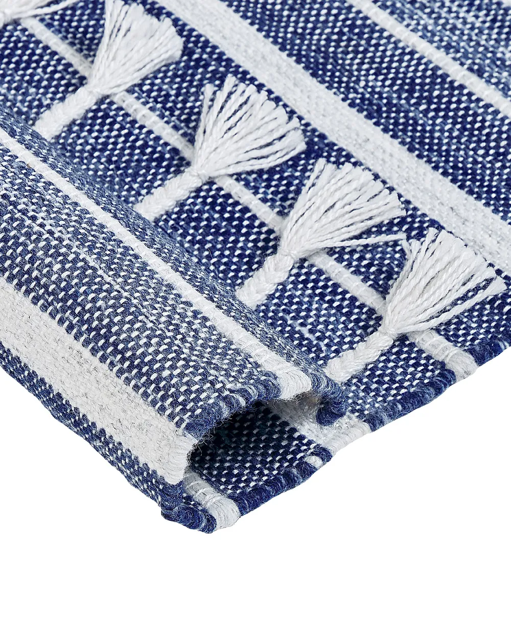 Tappeto BADEMLI Blu scuro 160 x 230 cm_846579