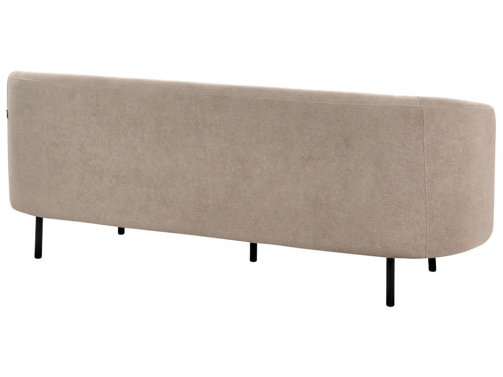 Set da salotto 6 posti LOEN Tessuto Tortora_919698