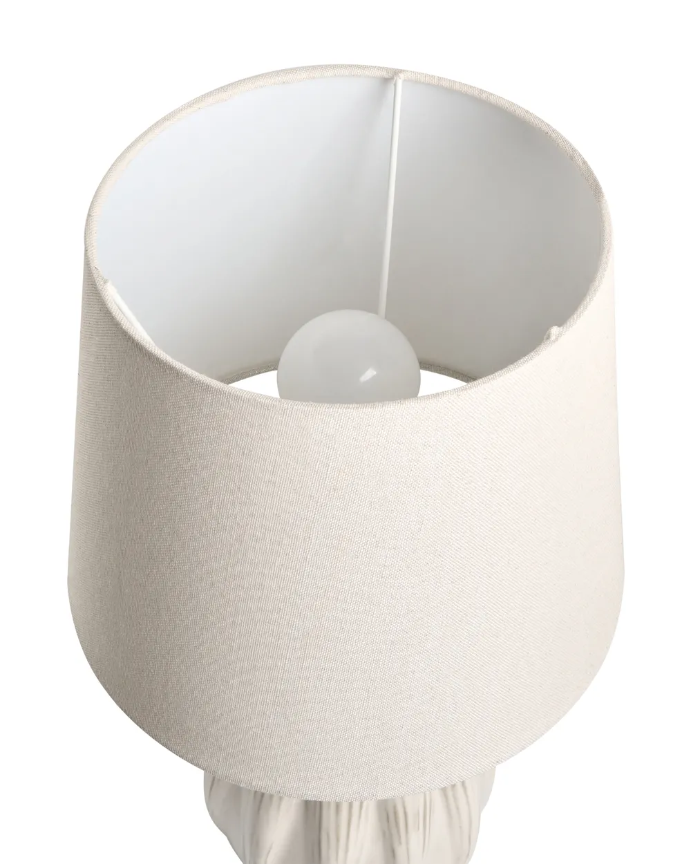 Table Lamp AGUAN Ceramic Light Beige_1032817