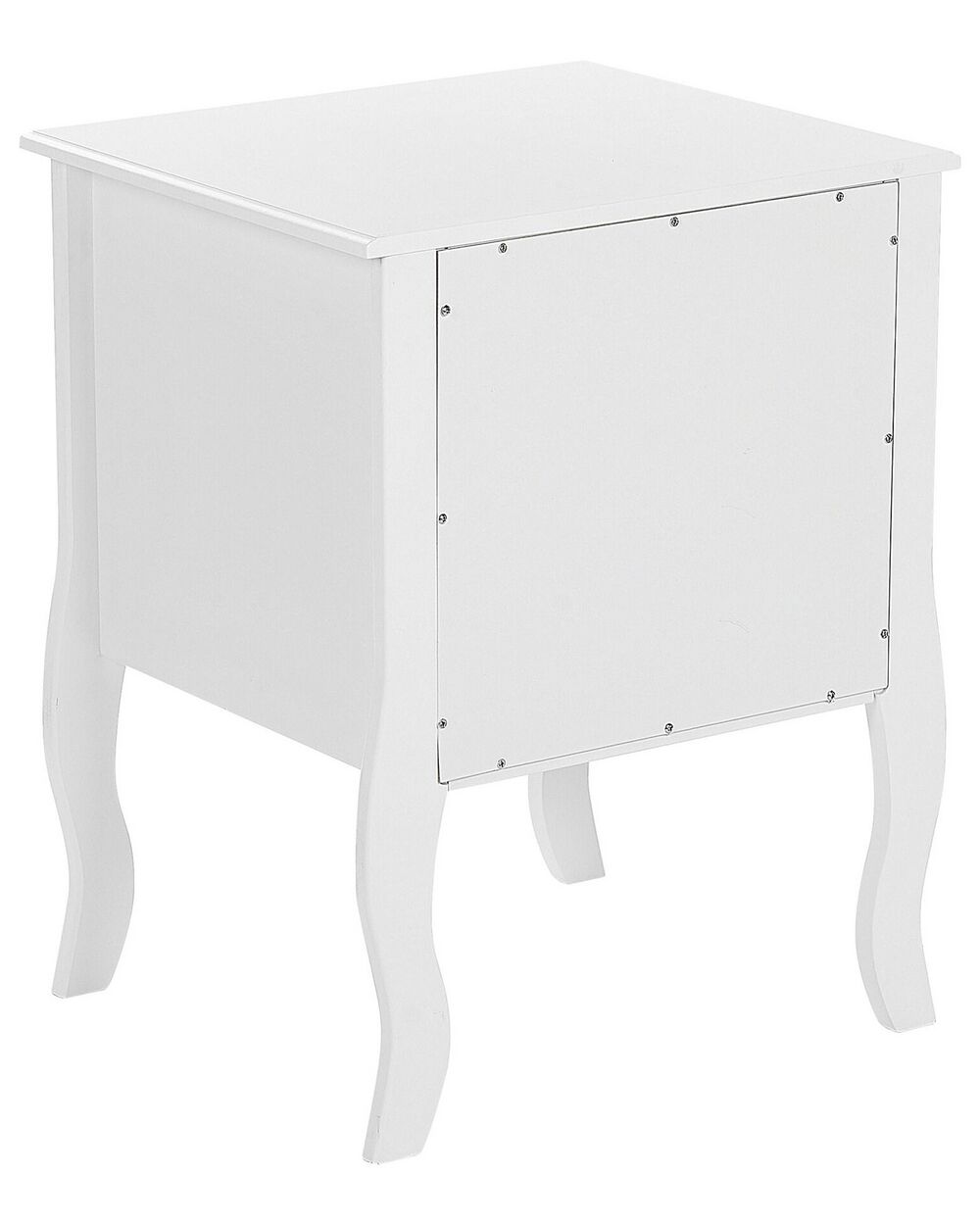 Set of two white bedside tables sale