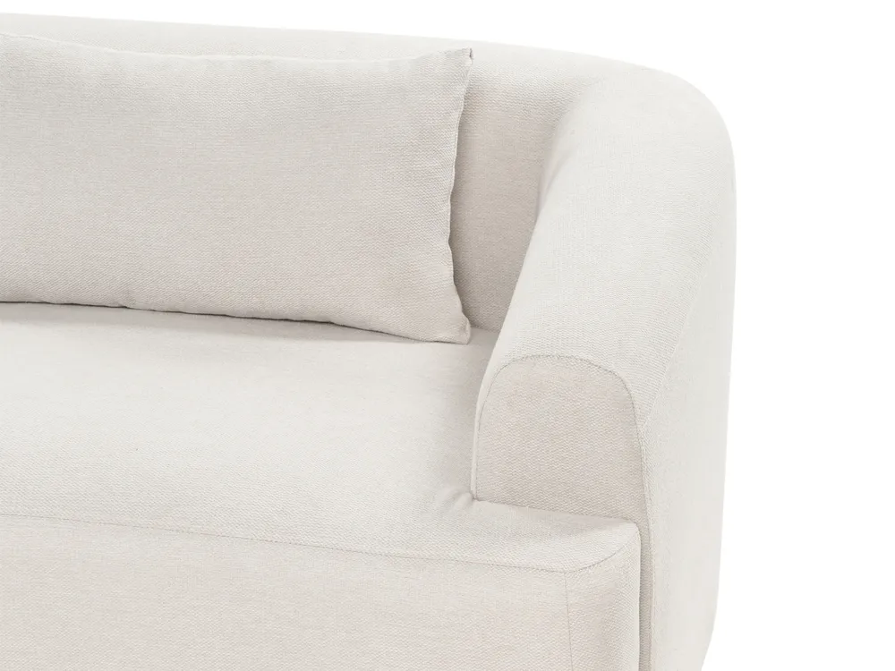 Corner Sofa 3 Seater SVANSELE Fabric Light Beige Left Hand_901611