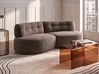 Sofa dla 3 osób LAERDAL Boucle Beżowoszary