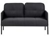 Sofa 2-osobowa grafitowa LAHTI_930592