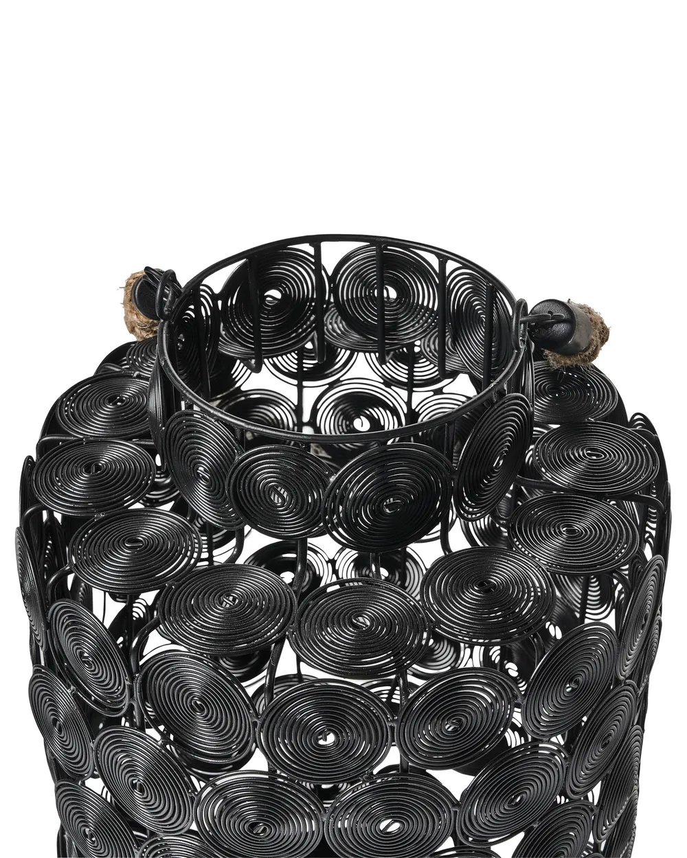 Lampion MMOJSTIR 35 cm Metal Czarny_1009051