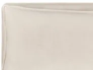 Bett mit Stauraum BAJONNA Stoff Hellbeige 160 x 200 cm_912477