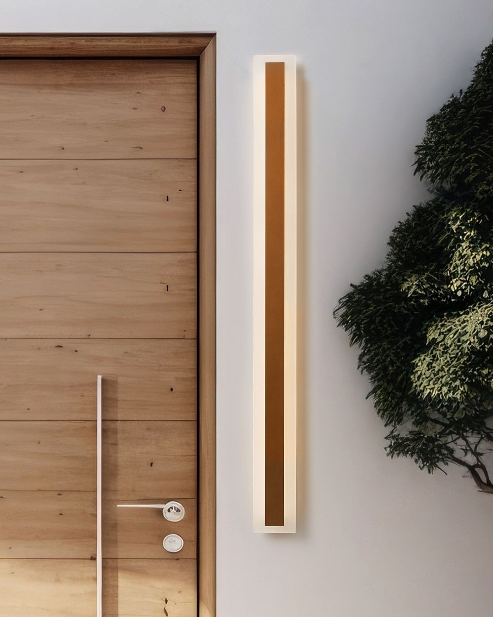 Outdoor LED Wall Light ROSALIE Gold