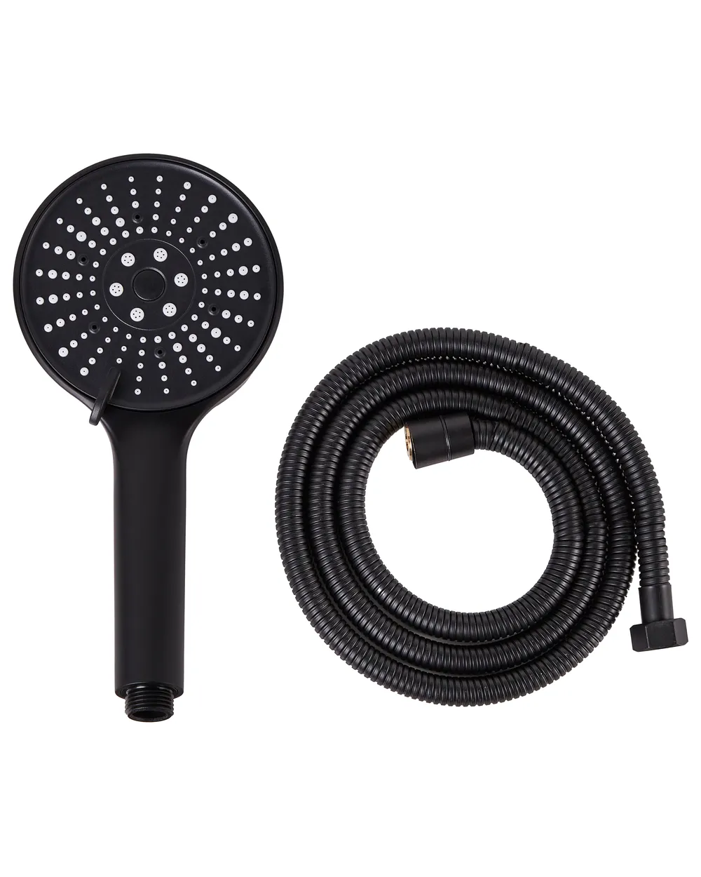 Shower Head and Hose Kit MAPIRI 6-function Black_989367