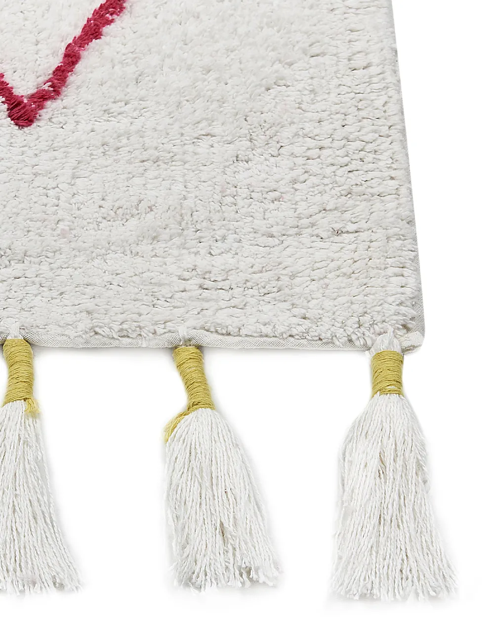 Tappeto per bambini CAVUS Bianco 160 x 230 cm Cotone_839829