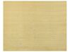 Couvre-lit en coton 150 x 200 cm jaune DAULET_917797