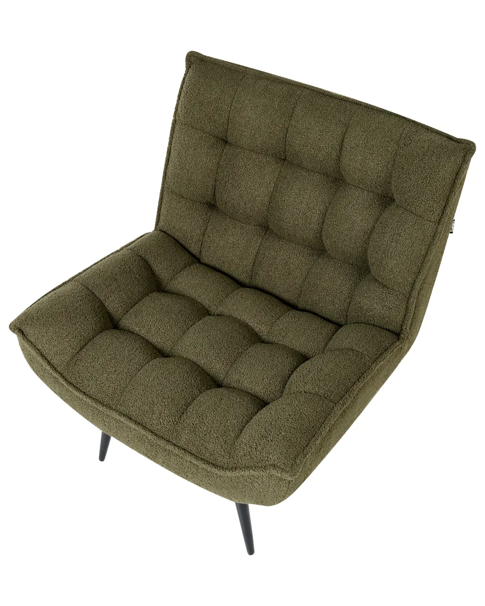 Armchair ALVESTA Boucle Dark Green_1007968