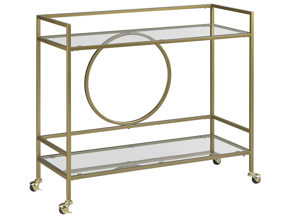 Servierwagen KERRY Metall Gold