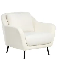 Armchair EIBY Chenille White_1004303