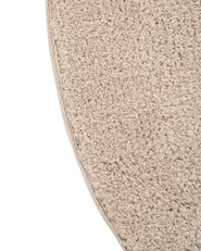 Tappeto Shaggy DEMRE Beige ø 140 cm_714863
