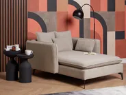 Chaise longue CHARMES Tessuto Tortora_894579
