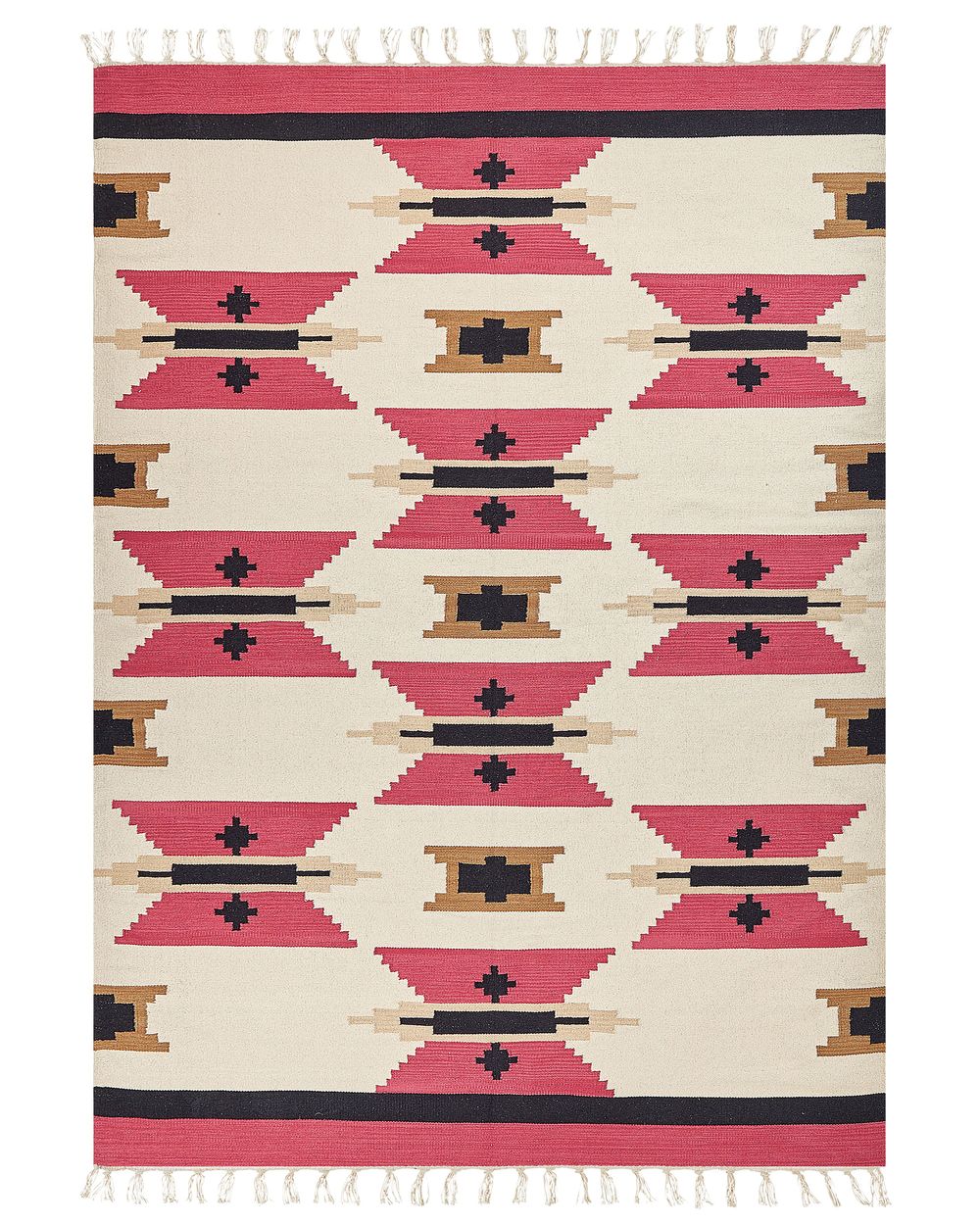 Szőnyeg GARNI Színes 200 x 300 cm Kilim Pamut