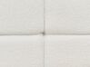Sofá de 3 lugares em tecido bouclé branco MULLOLA_920461