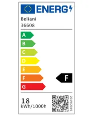 Lampadario a LED KHUTTI Metallo Oro_1023327