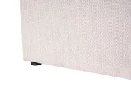 Ottoman Bed NANTERRE Fabric Light Beige 160 x 200 cm (EU King Size)_1084501