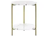 Side Table REVA White Marble