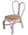 Rattan Kids Chair Violet DESIMI_931924