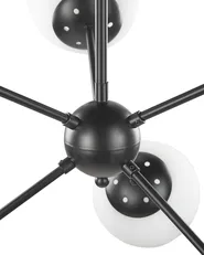 Ceiling Lamp ADAWRO Metal Black/ White_818255