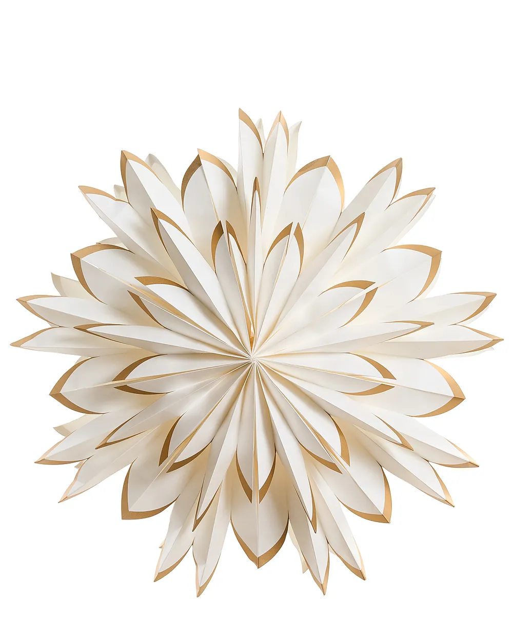 Estrella de Navidad SVEDAN 60 cm Blanco crema