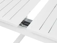 Zestaw ogrodowy dla 6 osób VALCANETTO/GROSSETO Metal Biały_938302