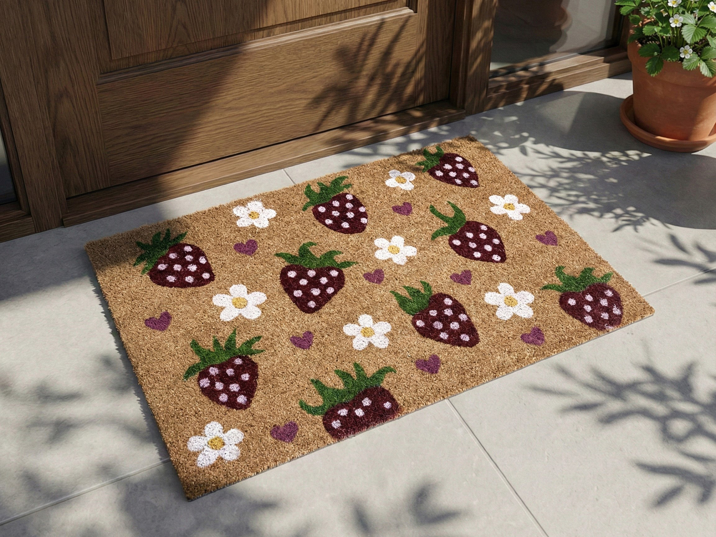 Doormat SHAININ Multicolour 50 x 80 cm Coir_1049677