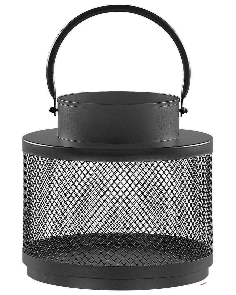 Laterne YAMDENA 24 cm Metall Schwarz