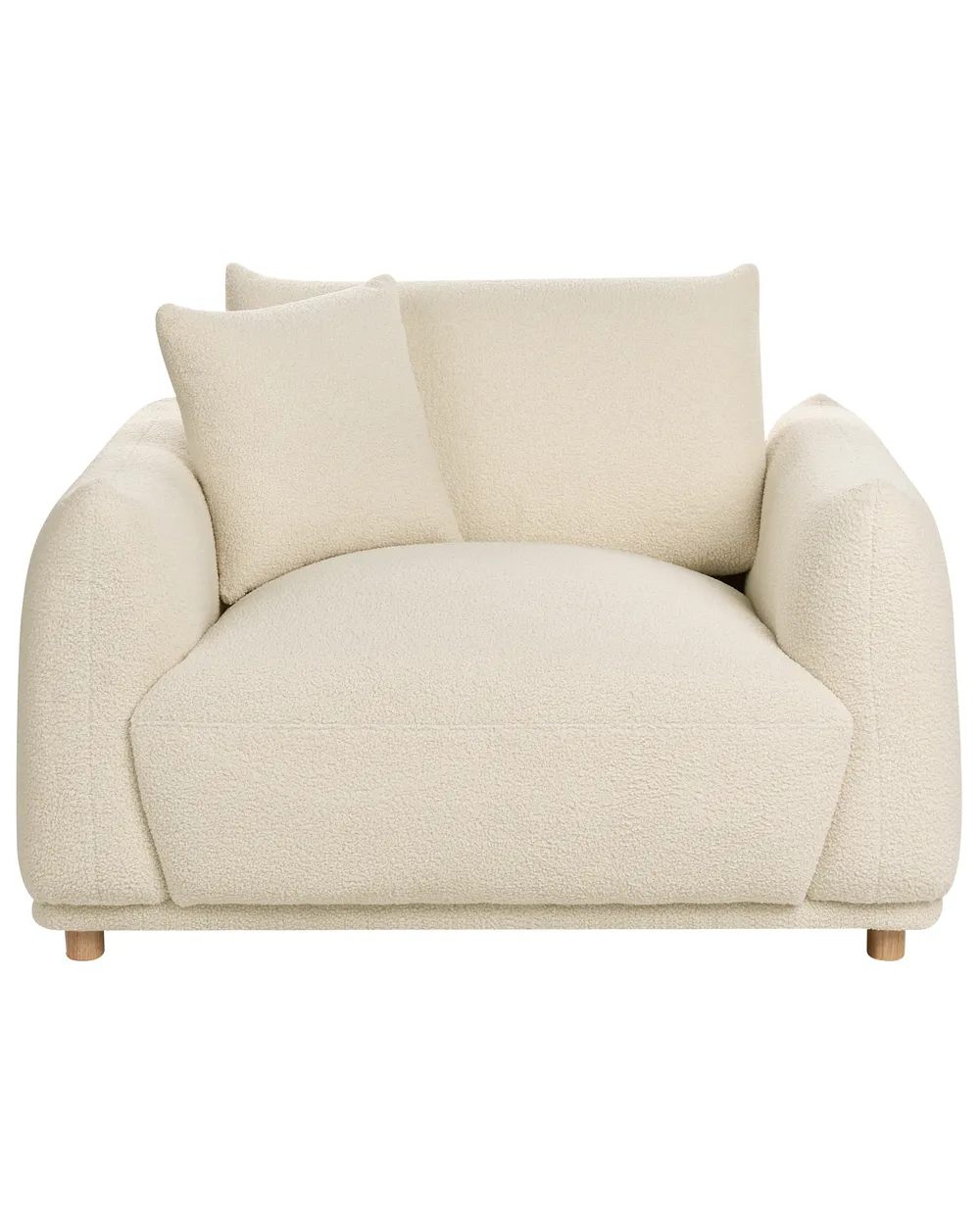 Poltrona JUBEK Bouclé Bianco sporco_1078012