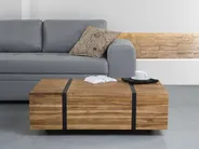 Coffee Table GANDER Teak Wood Brown_1051813