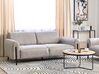 3-istuttava sohva kangas vaaleanharmaa ASKIM_917606