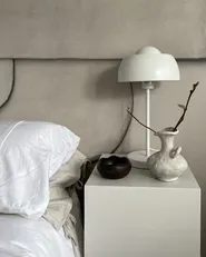 Table Lamp SENETTE Metal White_836574