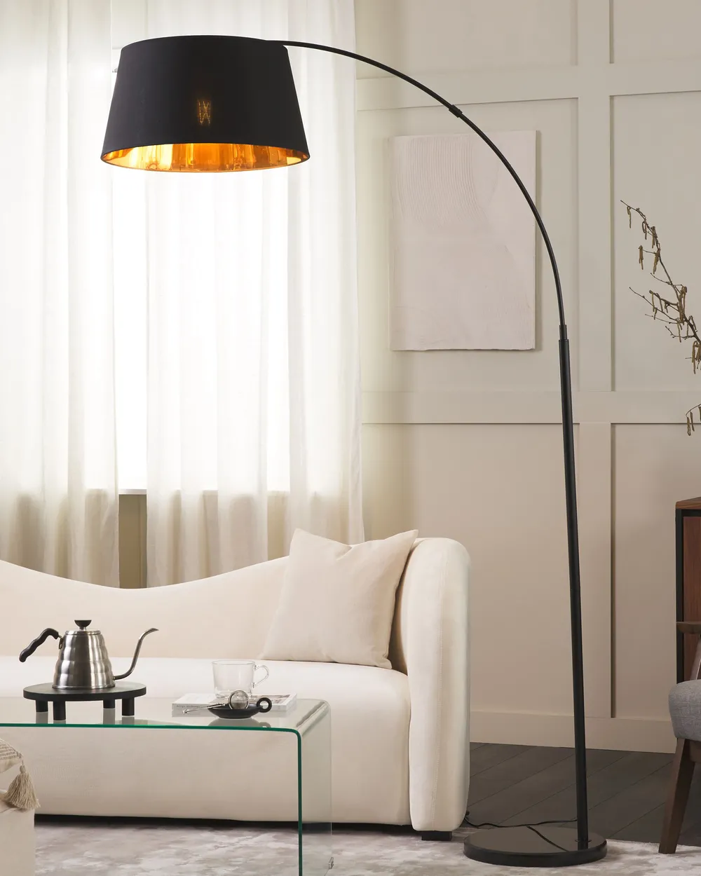 Lampa podłogowa YABUS Metal Czarny