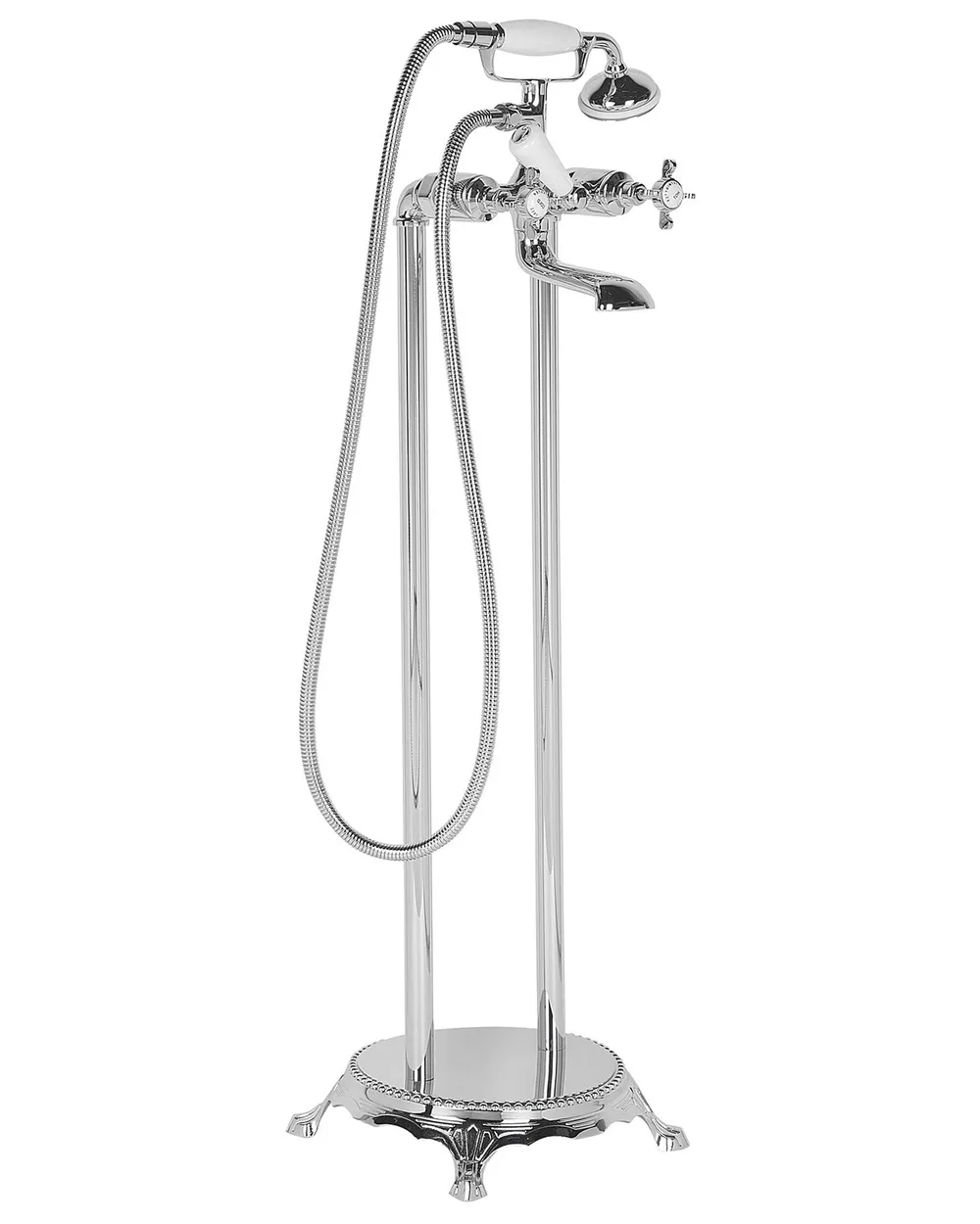 Freestanding Bathtub Faucet HEBBE Silver