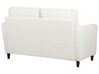 2 Seater Jumbo Cord Sofa with Storage White MARE_918733