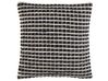 Wool Cushion Geometric Pattern 45 x 45 cm Black and White YONCALI_802129