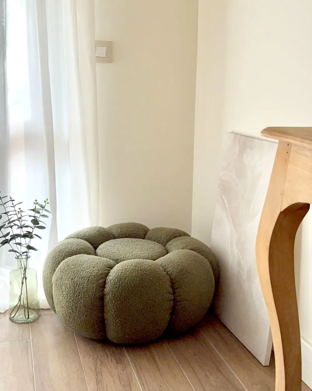 Puf BEAUFORT Boucle Zielony_1085597