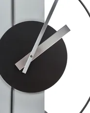 Zegar ścienny CEVINS 31 cm Metal Jasnoszary_941129