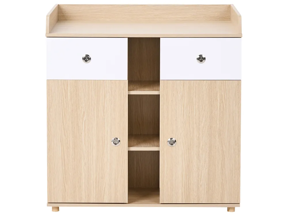 Changing Table Dresser DELISLE Light Brown_1007481
