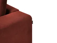 Sofa 3 Seater NIVALA Fabric Red_957192