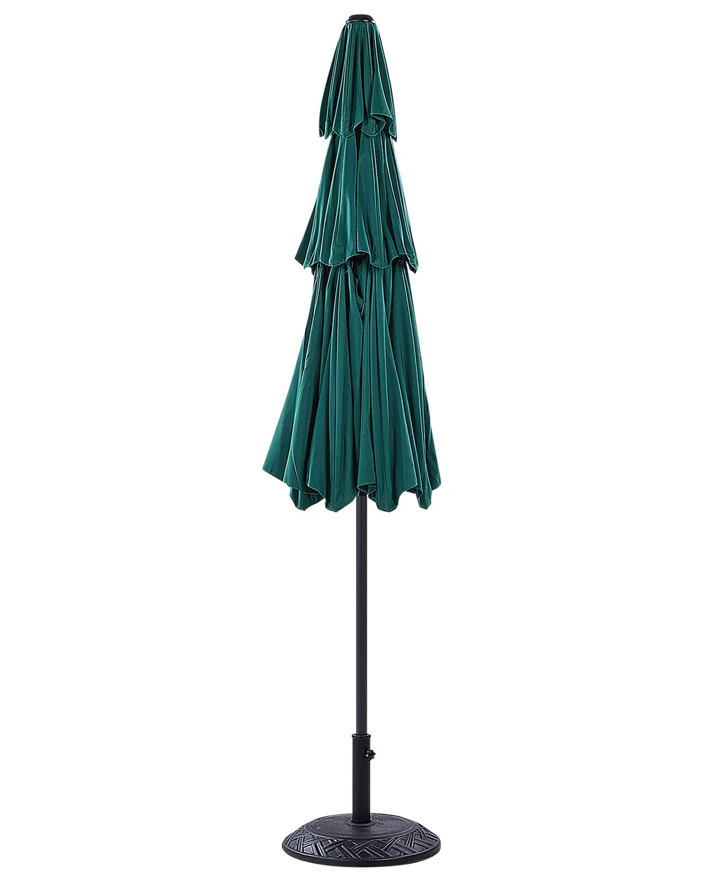 Market Parasol 285 cm BIBIONE Emerald Green_829368