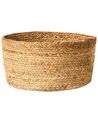 Lot de 3 paniers en jute naturel et beige RANWAL_846300