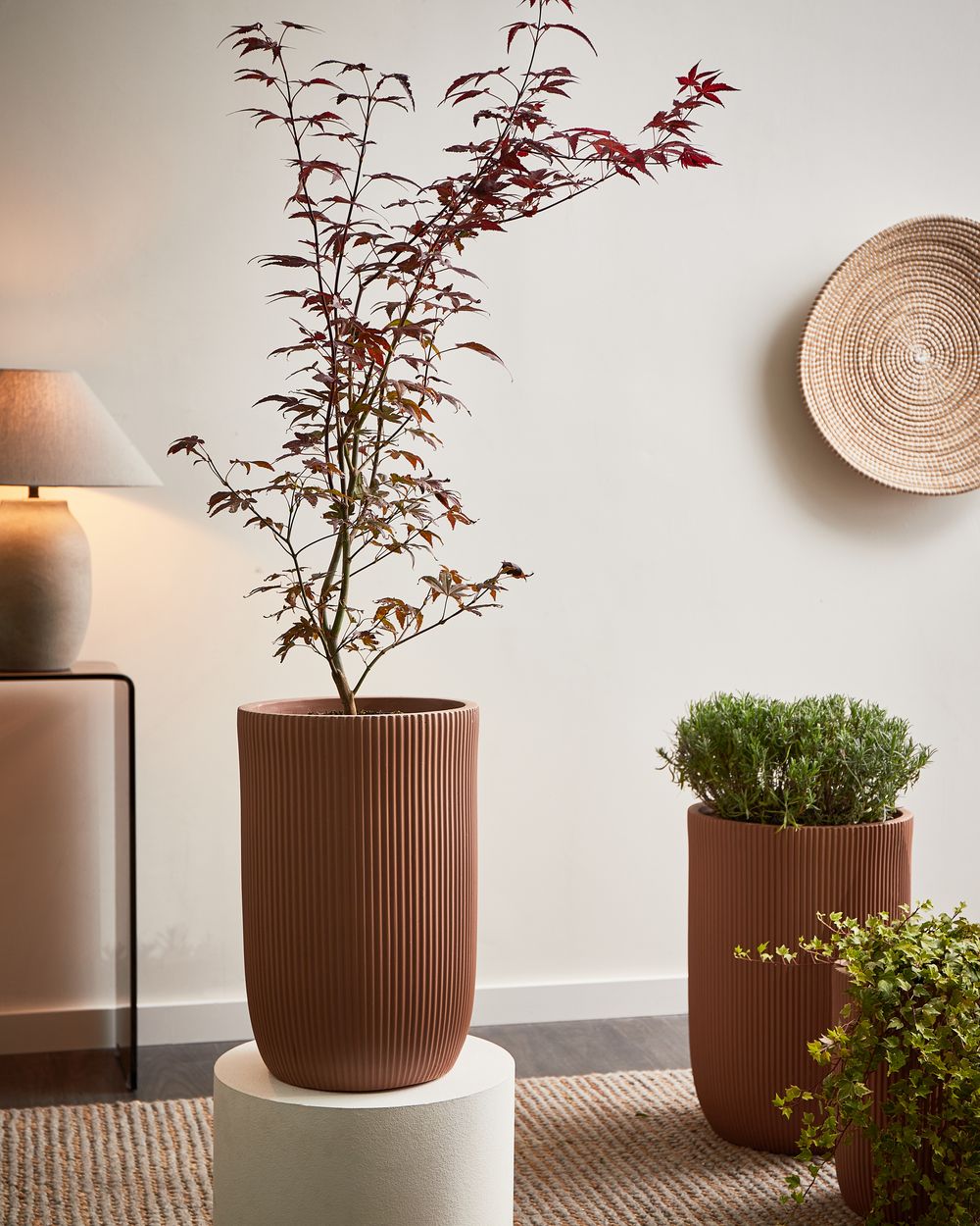 Plant Pot EANTIO 30 cm Brown