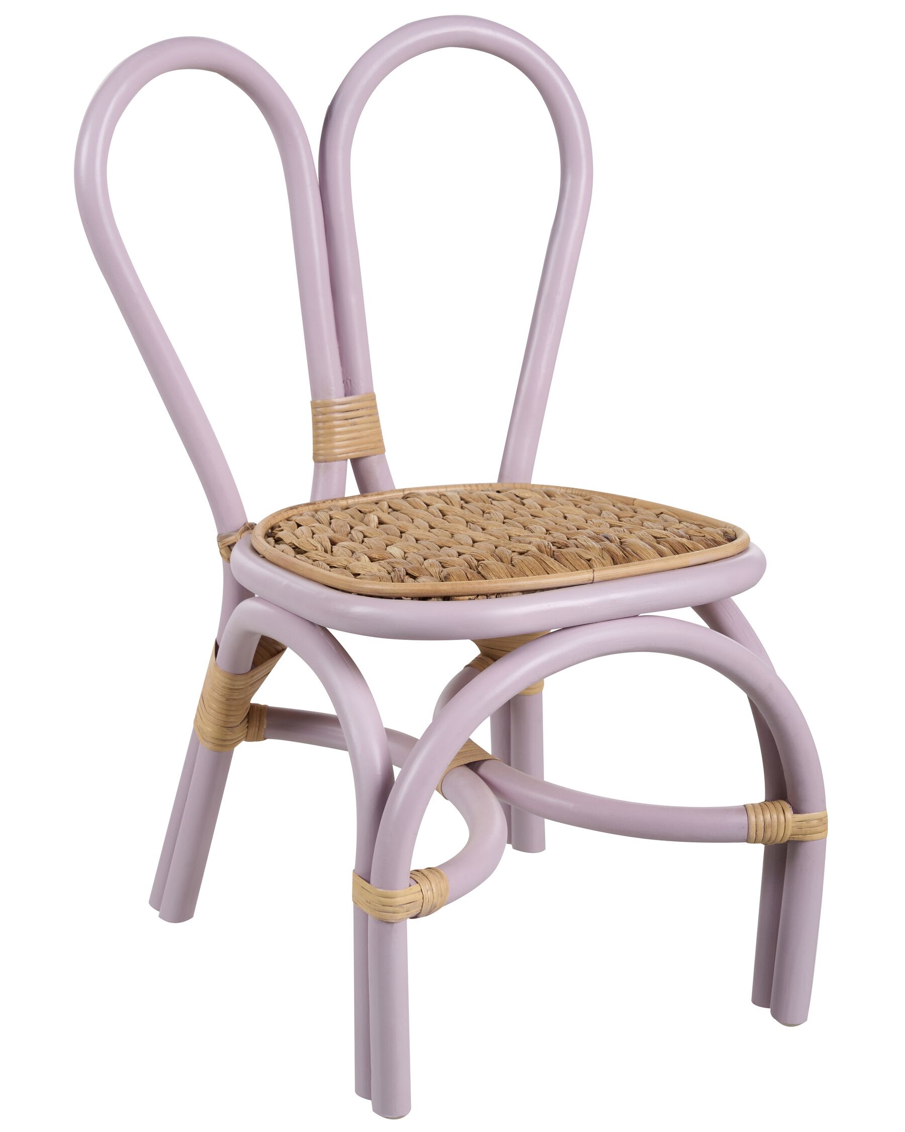 Kinderstuhl Rattan violett DESIMI_931920