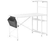 Biurko ARAMINGO 120 cm 60 cm ze schowkiem Biały_1044317