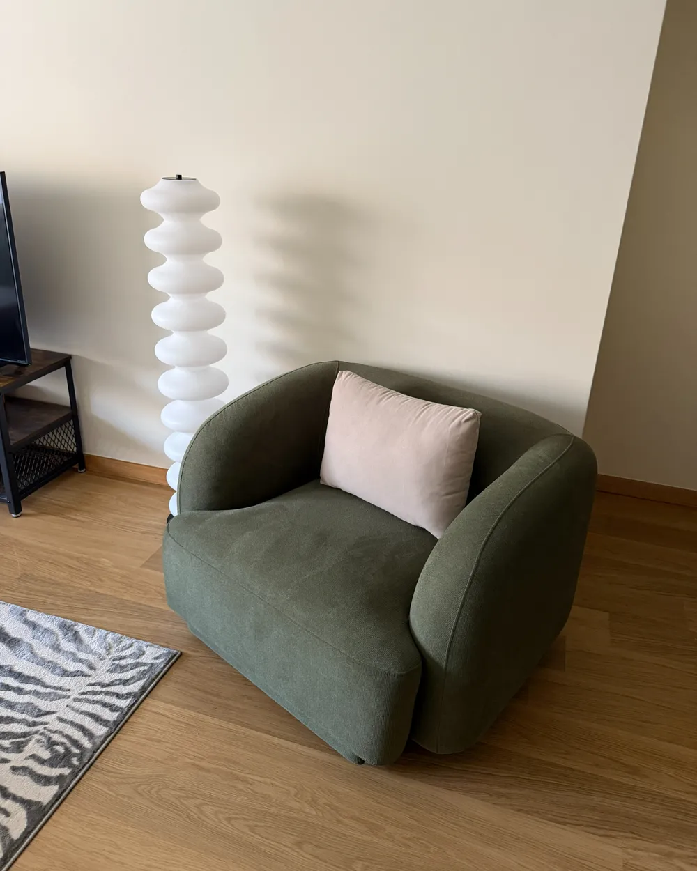 Armchair SKJANES Fabric Green_982932