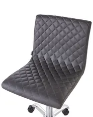 Desk Chair ORLANDO Faux Leather Dark Grey_932476